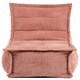 image 3 of Icon Kids Dolce Scandi Jumbo Cord Lounger Bean Bag, Dawn Pink