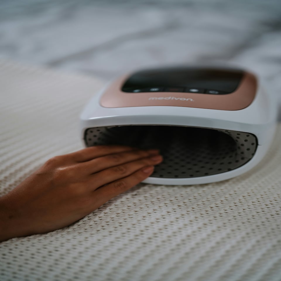 image 1 of Medivon Hand LUX Massager White