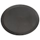 image 1 of Argon Tableware Oval Serving Tray - 73.5 x 60cm - Reusable Non Slip Stackable Rubberized Food Drinks Platter Tray | Black | Black | One Size | 1