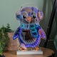 image 4 of 40cm Light up Penguin Infinity Christmas Decoration with Blue and White LEDs