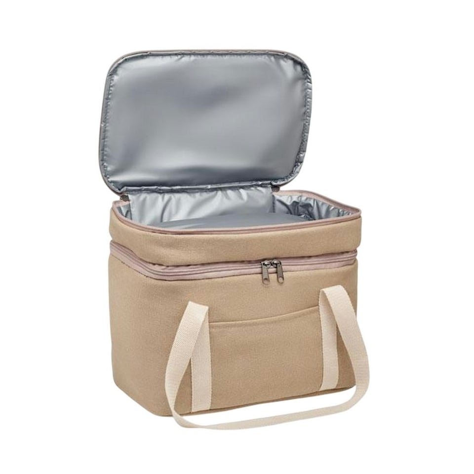 image 1 of MidOcean Kecil Top Cooler Bag - Beige - 24.5cm x 30cm x 20cm Brown