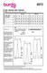 image 3 of Burda 6072 Paper Sewing Pattern – Women’s Trousers, Sizes 8–18 (34–44), Easy