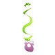 image 2 of Amscan Baby Shower Swirl Decoration - Pink/Blue/Purple/Green/Yellow - One Size