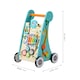 image 4 of Teamson Kids Preschool Play Lab Safari Animal Toddler Walker & Activity Station, Multi