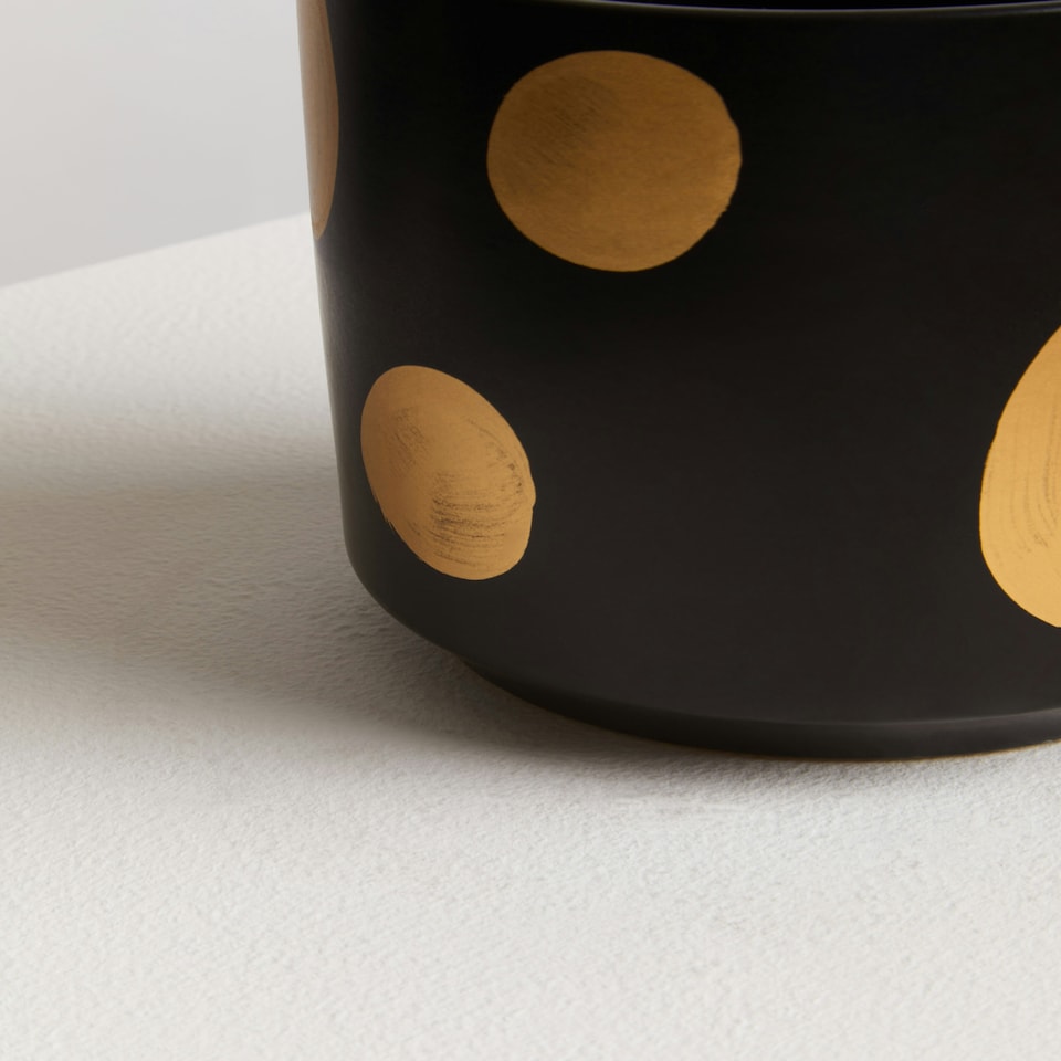 image 1 of Yuri Ceramic Planter Black