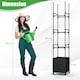 image 2 of COSTWAY Raised Garden Bed Planter Box Rolling Tomato Cage Black