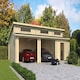 image 1 of Hawaii-Log Cabin, Wooden Garden Room, Timber Summerhouse, Home Office - L820 x W579.6 x H321.5 cm Brown