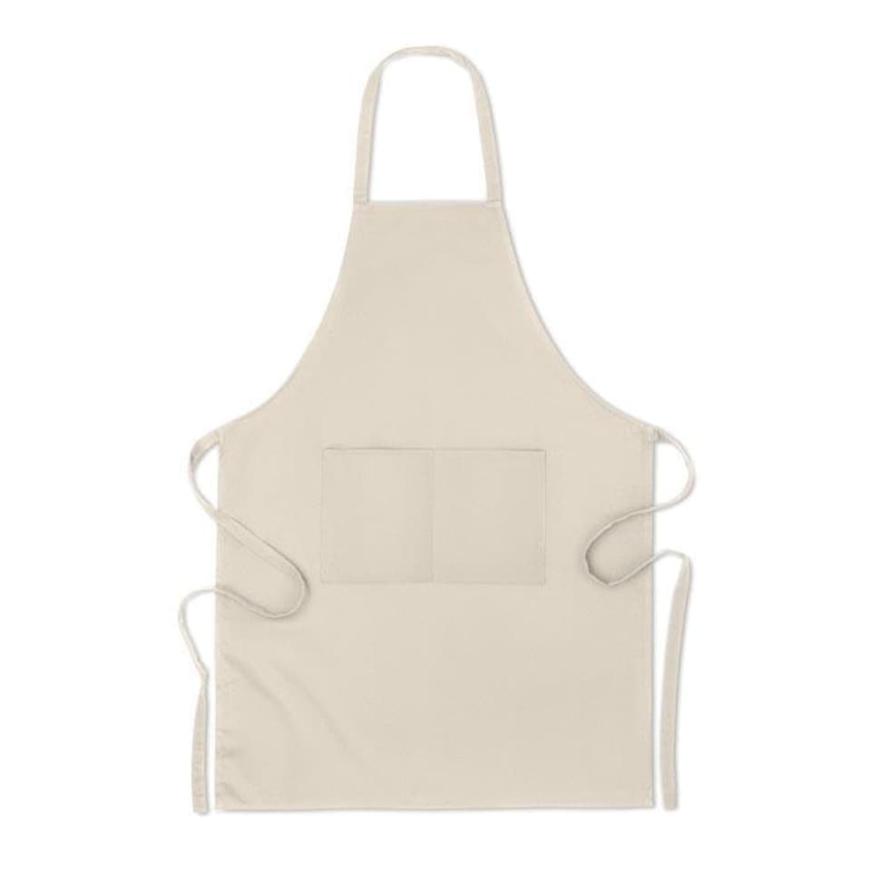 image 1 of MidOcean Raipur Colour Organic Cotton Apron - Beige - One Size Brown