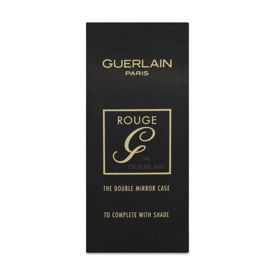 image 1 of Guerlain Rouge G The Double Mirror Lipstick Case Pied De Poule N/A