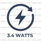 image 5 of UniBulb LED MR16 GU5.3 345lm 3.4W (Replaces 35W) 4000K (Cool White) Spot Downlight Ceiling Light Bulb - Pack of 3 | White | Cool White | 3