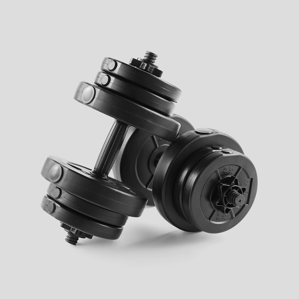 image 1 of Phoenix Fitness 20kg Dumbbell Set