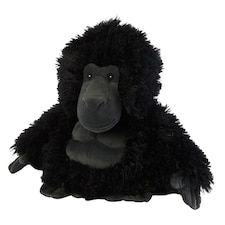 Warmies Plush Gorilla Microwavable Weighted Teddy with French Lavender Scent, Hot or Cold for Cool Relaxation and Warm Relief