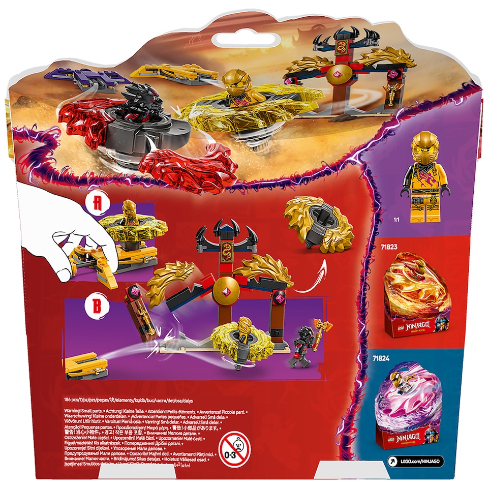 image 1 of Lego Ninjago Dragon Spinjitzu Battle Pack