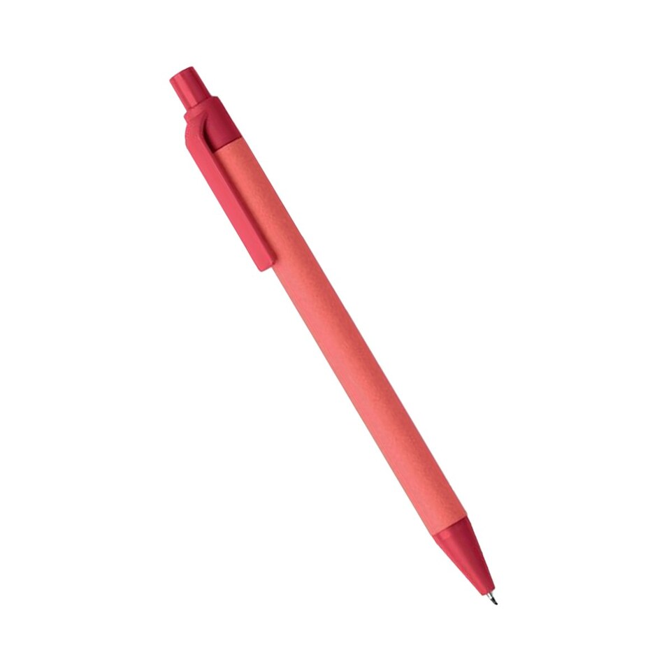image 1 of MidOcean Cartoon Coloured Ballpoint Pen - Red - 14cm x 1cm