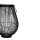 image 10 of Venere Lantern Black with Glass Insert Black