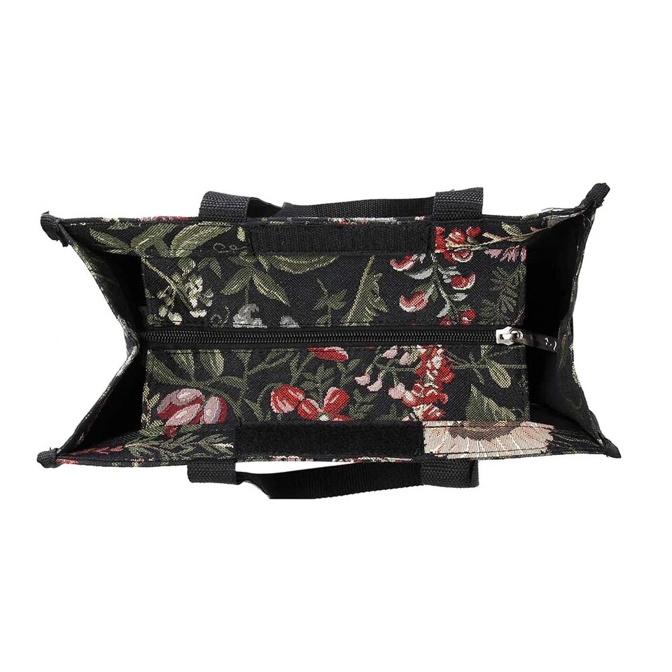image 1 of Signare Shopper Bag Morning Garden Black
