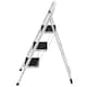 image 8 of VonHaus 3 Steel Folding Step Ladder with Anti Slip Feet
