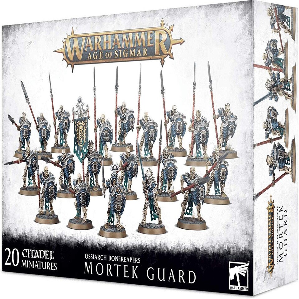 image 1 of Games Workshop Warhammer Age of Sigmar Ossiarch Bonereapers Mortek Guard