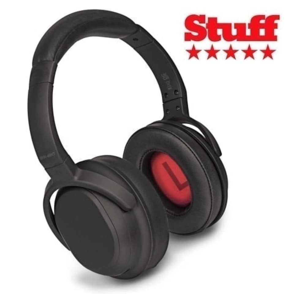 image 1 of BNX-60XT Wireless Active Noise Cancelling Headphones with aptX Black