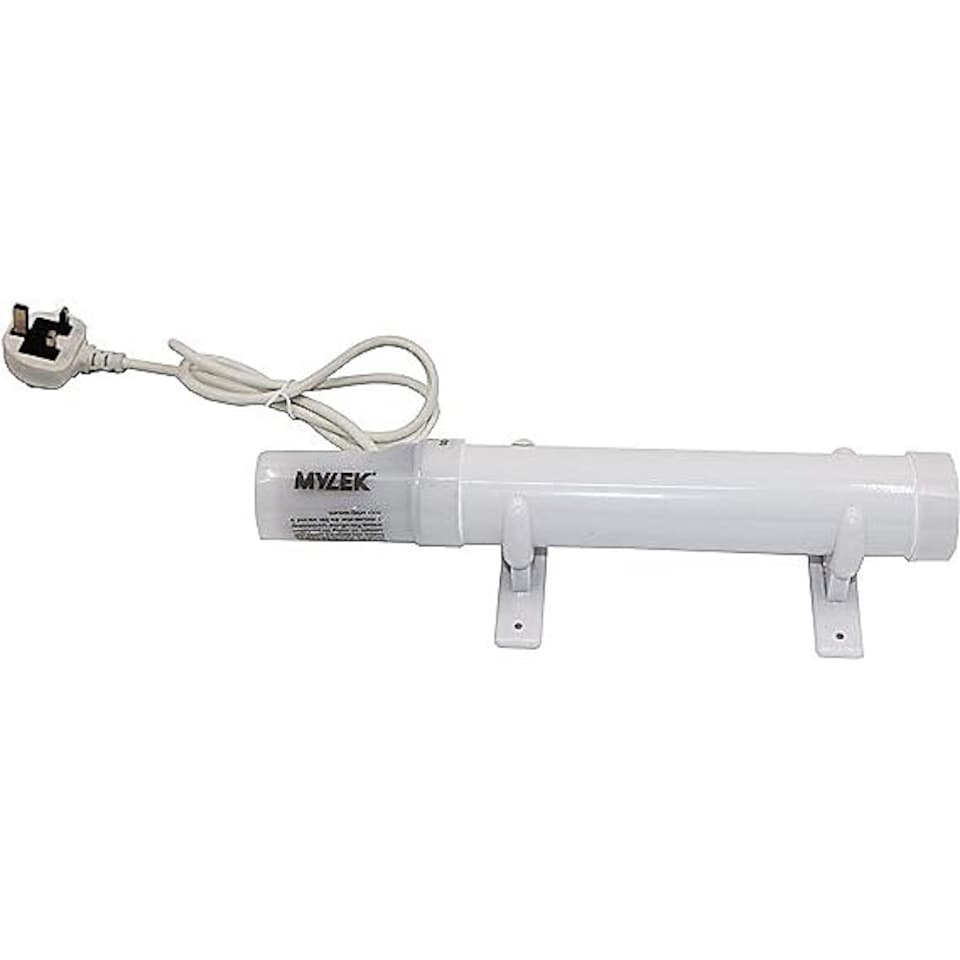 image 1 of Tubular Heater 60W Low Energy - Tube 34cm And Cage Guard 31cm - Built in Digital Timer