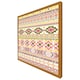 image 4 of Aztec american indian pattern (Picture Frame) Grey | M
