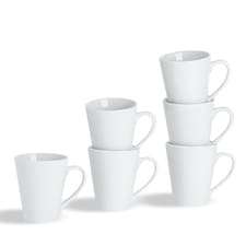Argon Tableware 24x Classic White Latte Mugs - 285ml - Coffee Mugs Coffee Cups Latte Cup Cappuccino Cup Drinking Mugs White