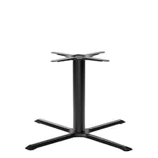 Black Cruciform Table Base - Large - Height - 730 mm Black