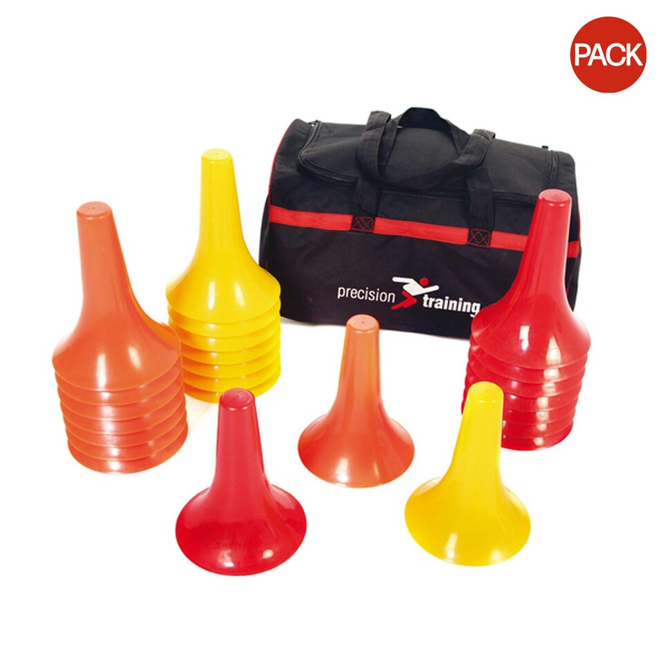 image 1 of Precision Marker Cone Drill Set (Pack Of 24) - Multicoloured - One Size