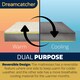 image 8 of Dreamcatcher Grey XL Dog Bed Orthopaedic Extra Large Flat Crate Mattress 104x74x9cm | Grey | Grey | 1