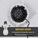 image 5 of HOMCOM 6.5ft Inflatable Snowman Xmas Airblown Holiday Decoration Outdoor