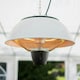 image 4 of Patio Heater in White Infrared Hanging 1.5kW IP34