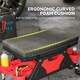 image 4 of HOMCOM Rolling Mechanic Stool, 135kg Capacity Workshop Stool, Black Black