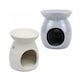 image 1 of Set Of 2 Wax Melt Burner Ceramic Essential Oil Burners Decor Pattern Scented Diffuser Warmer