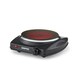 image 1 of GEEPAS Single Ceramic Hot Plate, 1200W Black