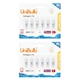 image 1 of UniBulb Halogen G4 Capsule 200lm 20W 2800K (Warm White) Dimmable Light Bulb For Ovens, Lamps, & Chandeliers - Pack of 12