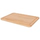 image 1 of Argon Tableware Rectangular Wooden Chopping Board - 30cm x 20cm Brown