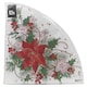image 10 of Christmas Novelty Napkins Table Decoration Round Xmas Decor Floral Mix Pack | Multi | Mix Pack of 24