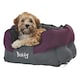 image 1 of Water resistant Dog Bed, water resistant, washable, small to large sizes - Bunty Anchor Purple | S