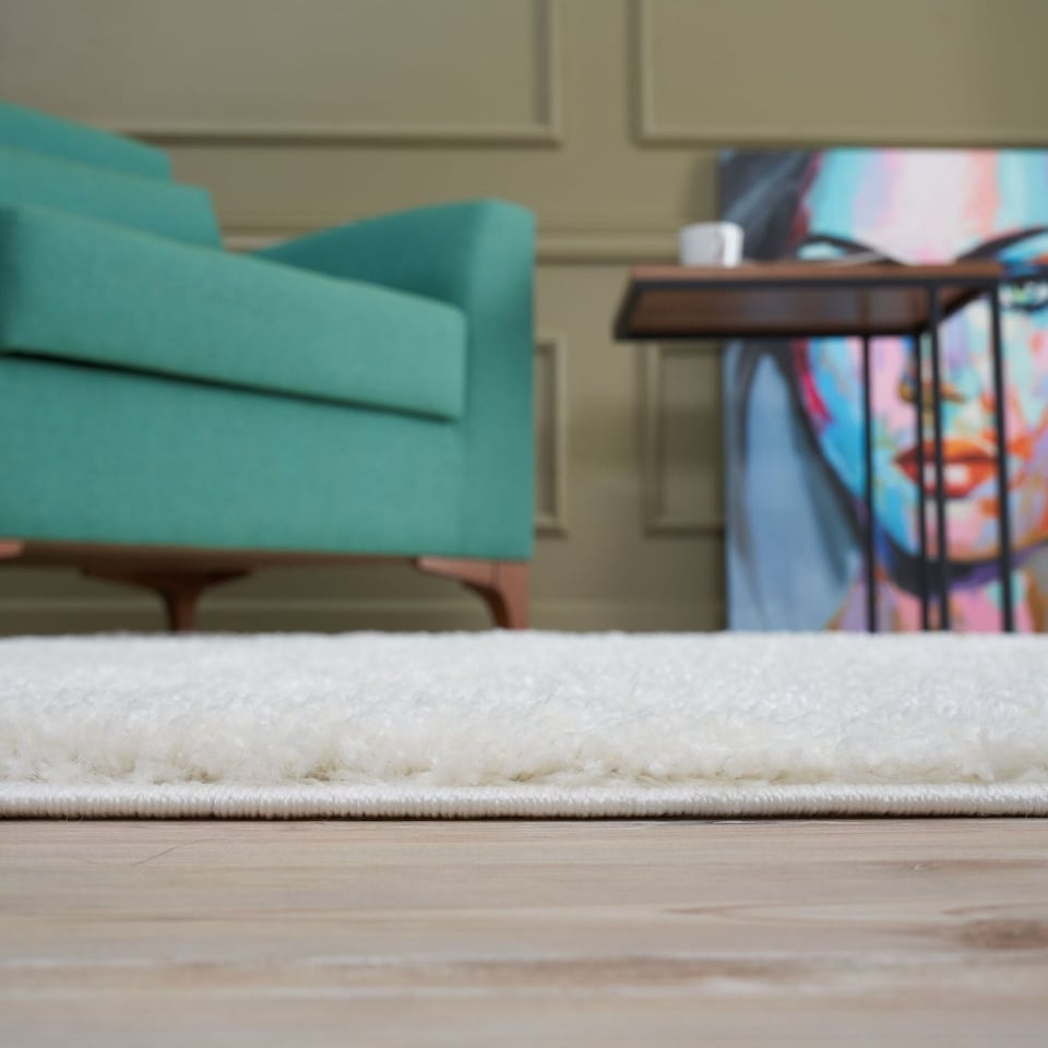 image 1 of The Rugs Myshaggy Collection Plain Soft High Pile Shaggy Floor Rugs and Runners Living Room Bedroom