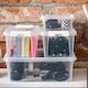 image 4 of SmartStore Different size Storage Box for Home with Clip Lid | Clear | 0.5L