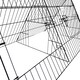 image 4 of HugglePets Triangle Metal Hutch - 5Ft Silver