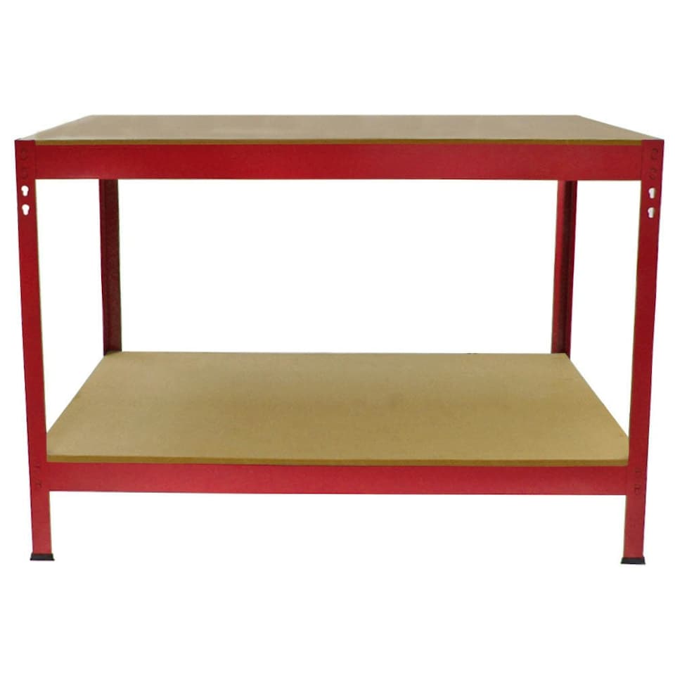 image 1 of Q-RAX Red Workbench 100cm Red