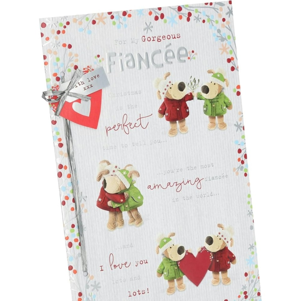 image 1 of Boofles On Storyboard Fiancée Christmas Card