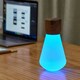 image 4 of Gingko Large Pentagon Desk Bulb Light in Natural Wood N/A | Walnut