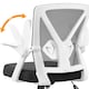 image 5 of Yaheetech  Mesh Office Chair with 90° Flip-up Armrests | White