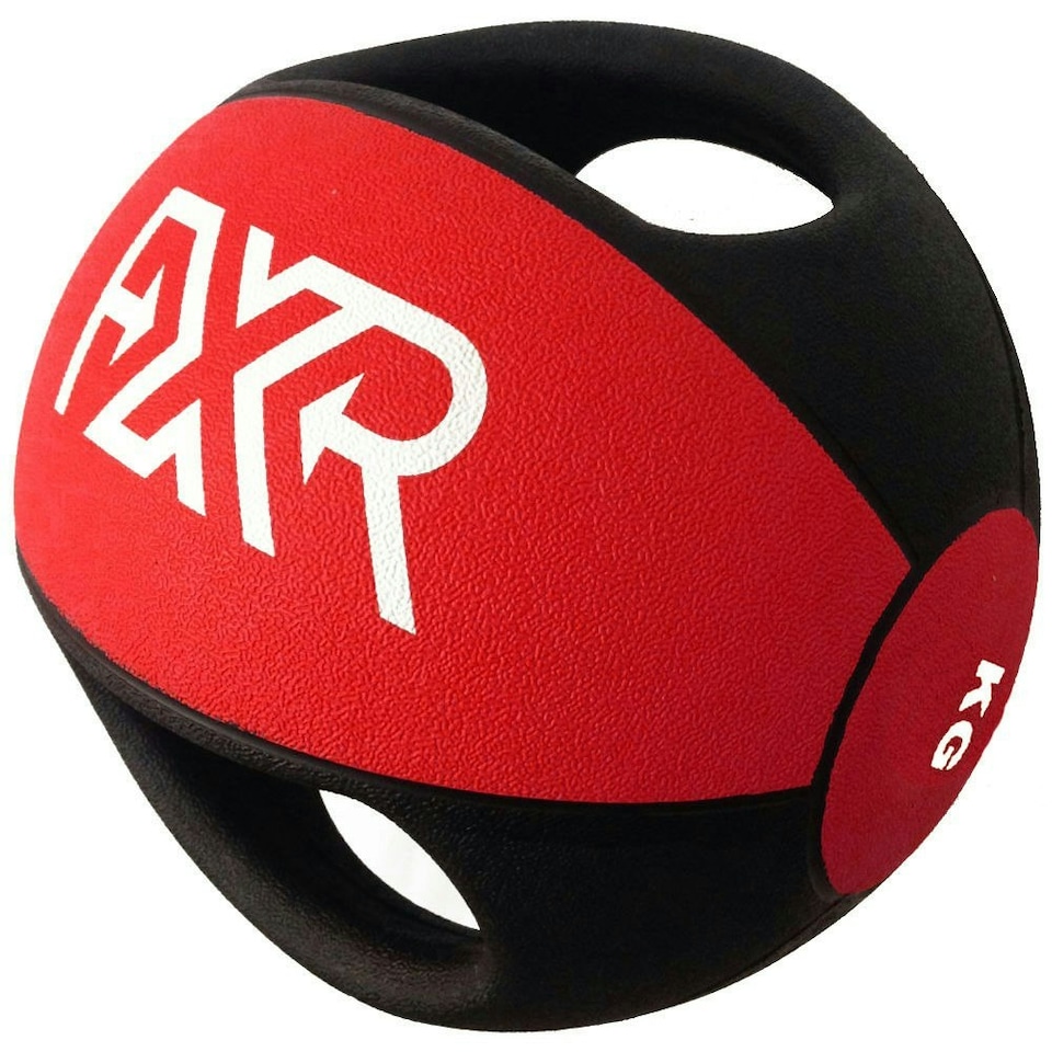 Red Double Handled Medicine Ball 4kg