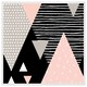 image 1 of Triangle geometrics (Picutre Frame) White | M