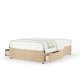 image 1 of Signature Platinum 2000 Pocket Sprung Cream Linen 2 Drawer Divan Set Single