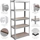 image 2 of Home Vida 5 Tier Garage Shelf Heavy Duty Boltless Shelving Storage Unit, Galvanised