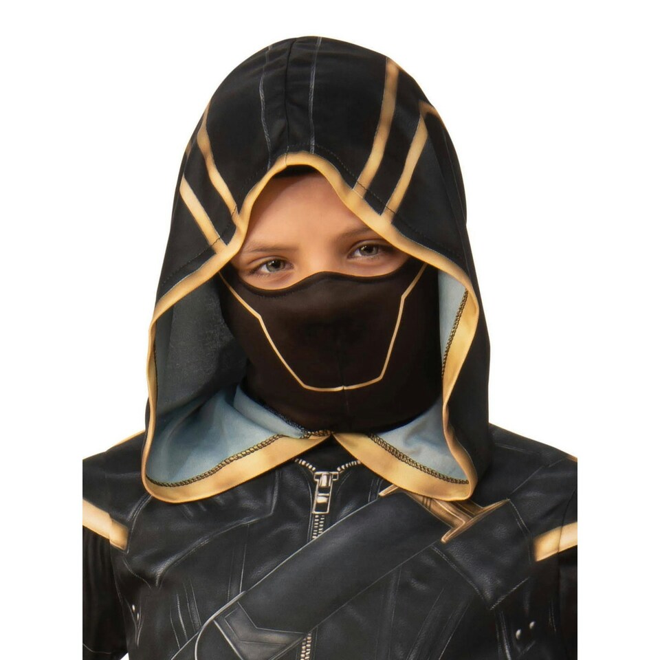 image 1 of Avengers Endgame Childrens/Kids Hawkeye Costume - Black - L L